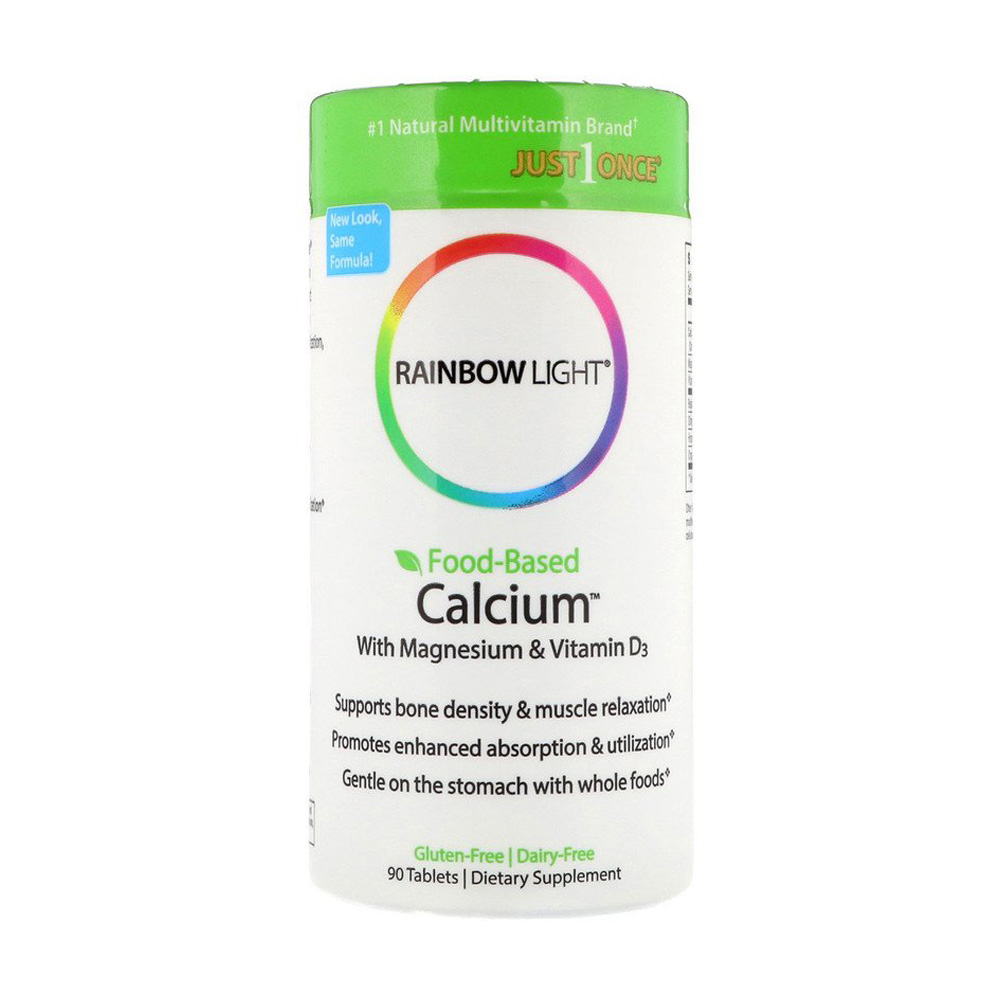 Кальцій з магнієм та вітаміном D3 Rainbow Light Calcium With Magnesium &amp; Vitamin D3, 90 таблеток