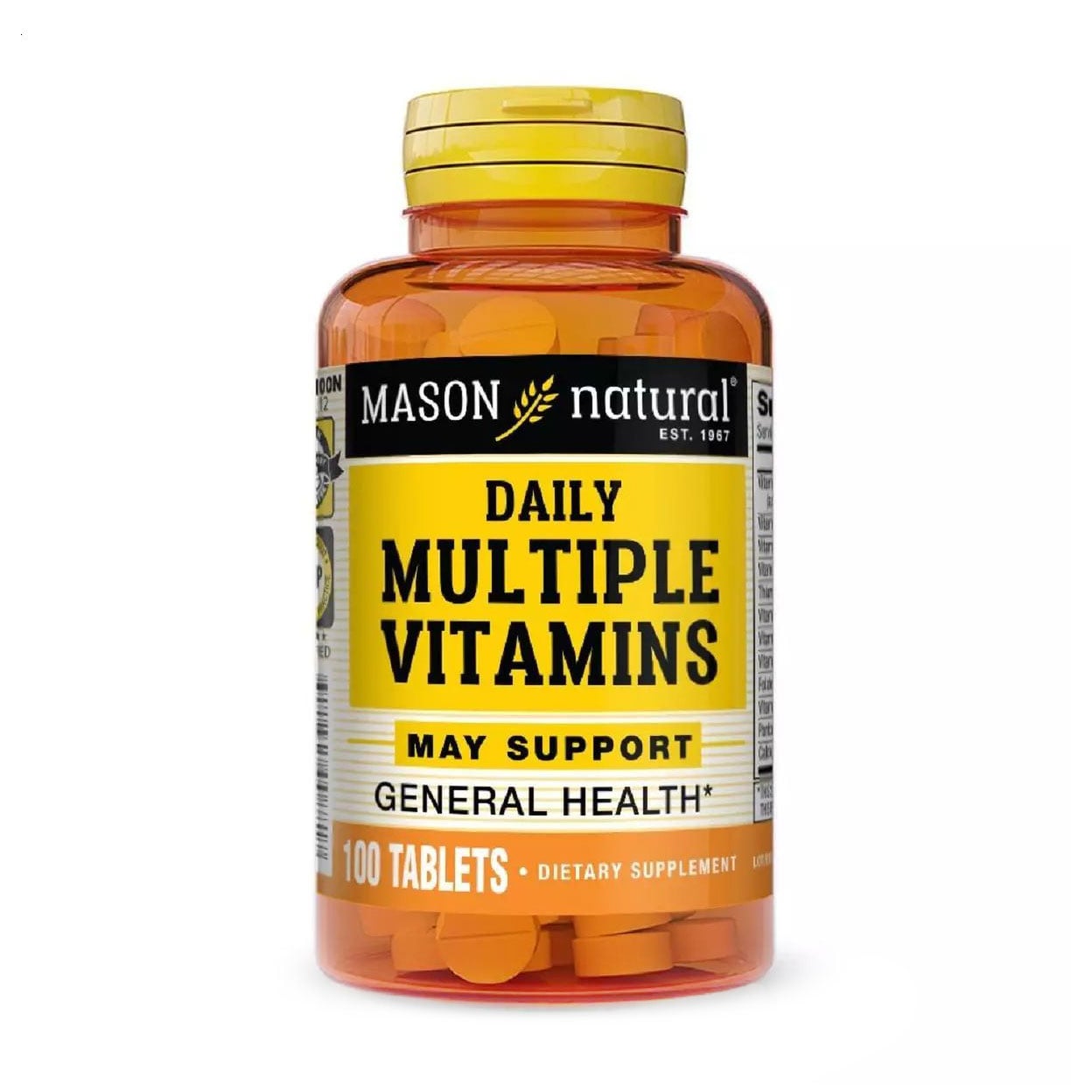 Мультивітаміни Mason Natural Daily Multiple Vitamins, 100 таблеток