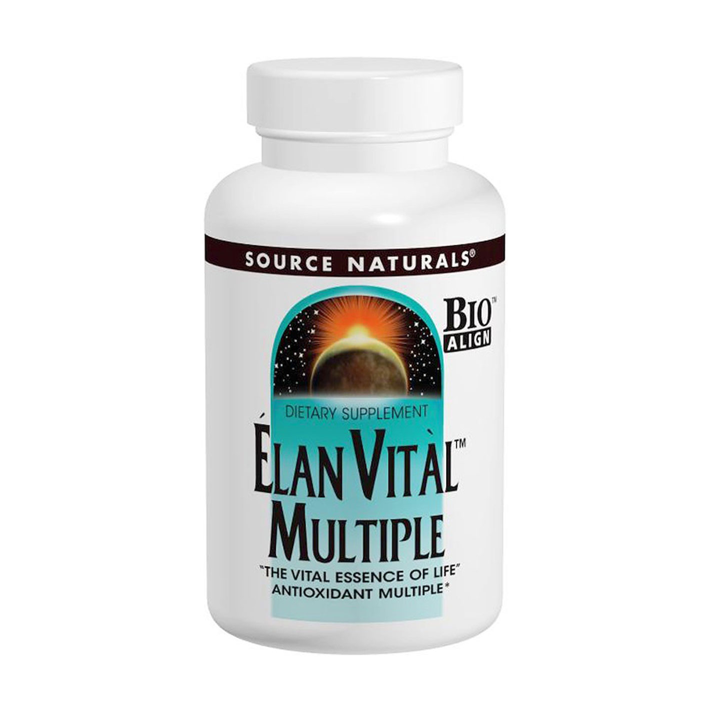 Мультивітаміни Source Naturals Elan Vital Multiple, 90 таблеток